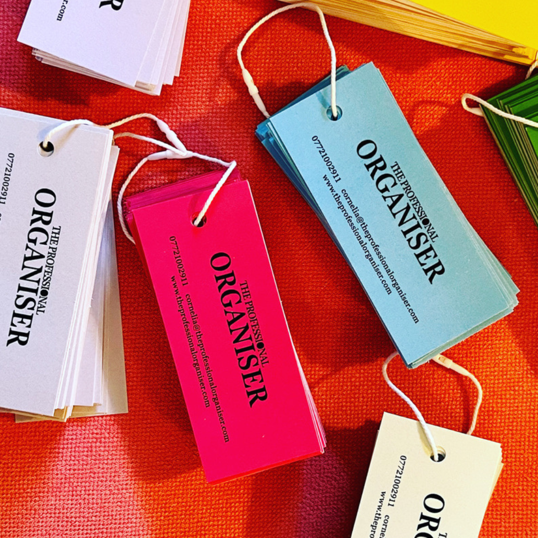 professional organiser labels
